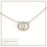 collana Intrecci fiori lettera